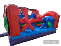 obc203 1711355200 Obstacle Course (straight design) Wet/Dry 60' long 18' tall