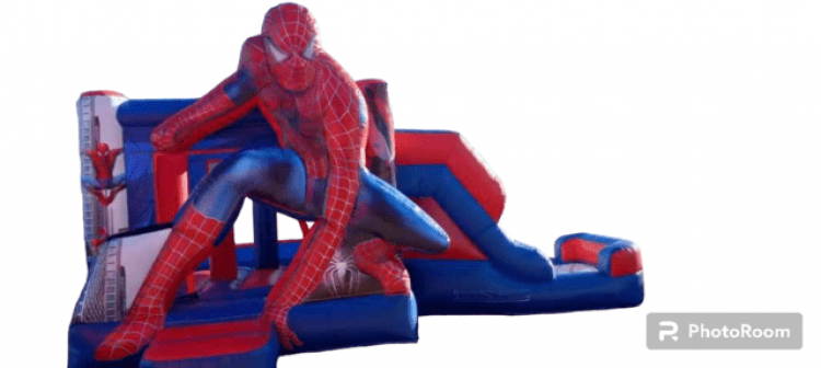 Spiderman Mini Bounce House W/ Slide