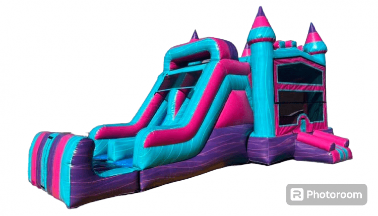 Princess Bounce House W/ Slide (Wet/Dry)