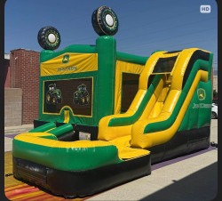 John Deere Bounce House W/Slide