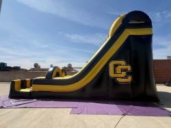 Packer Black Dual Lane Water Slide