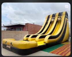 Packer Gold Dual Lane Water Slide