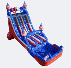 18’ USA Dual Lane Slide